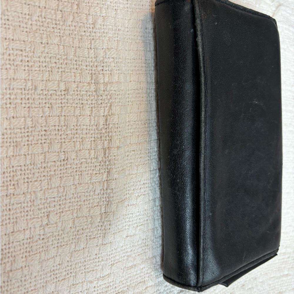 CHANEL Black Quilted Calfskin Long Wallet with Embossed CC - Picture 8 of 8